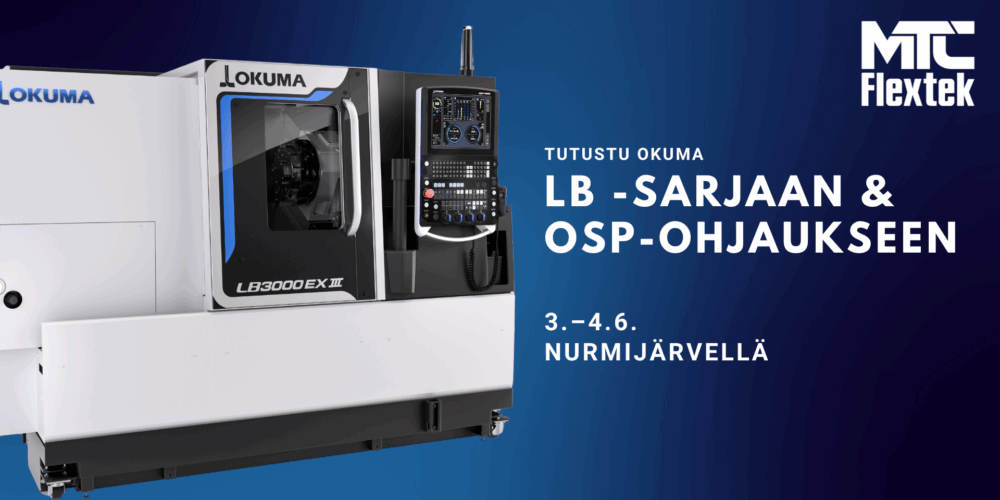 OKUMA LB-sorvit ja OSP-ohjaus